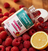Fiber Gummies – Gomitas de Fibra Prebiótica sin Azúcar | Frambuesa y Limón